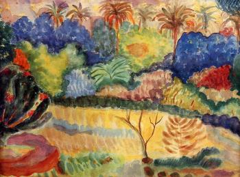 Paul Gauguin : Tahitian Landscape III